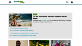 What Todopapas.com website looked like in 2021 (2 years ago)