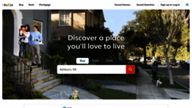 What Trulia.com website looked like in 2021 (2 years ago)