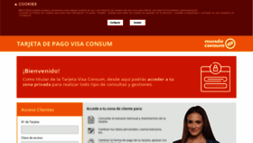 What Tarjetapagomundoconsum.com website looked like in 2021 (2 years ago)