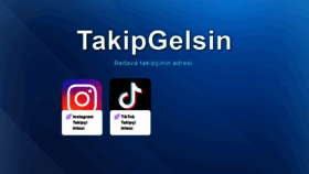 What Takipgelsin.com website looked like in 2021 (2 years ago)