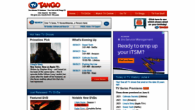 What Tvtango.com website looked like in 2021 (2 years ago)