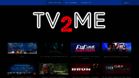 What Tv2me.net website looked like in 2021 (2 years ago)
