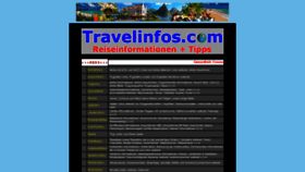 What Travelinfos.com website looked like in 2021 (2 years ago)