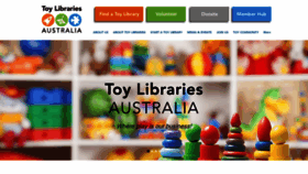 What Toylibraries.org.au website looked like in 2021 (2 years ago)