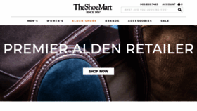 What Theshoemart.com website looked like in 2021 (2 years ago)