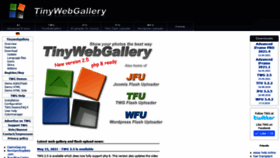 What Tinywebgallery.com website looked like in 2021 (2 years ago)