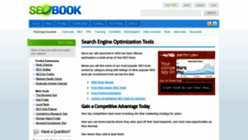 What Tools.seobook.com website looked like in 2021 (2 years ago)