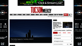 What Tucsonweekly.com website looked like in 2021 (2 years ago)
