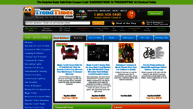What Trendtimes.com website looked like in 2021 (2 years ago)