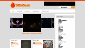 What Themusicfire.net website looked like in 2021 (2 years ago)