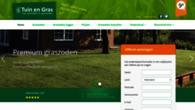 What Tuinengras.nl website looked like in 2021 (2 years ago)