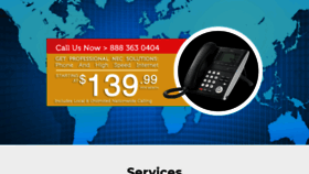 What Telecomcepts.com website looked like in 2021 (2 years ago)