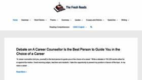 What Thefreshreads.com website looked like in 2021 (2 years ago)