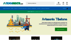 What Tiendabudista.com website looked like in 2021 (2 years ago)