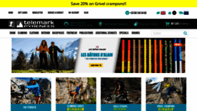 What Telemark-pyrenees.com website looked like in 2021 (2 years ago)