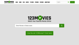 What Themovie123.com website looked like in 2021 (2 years ago)