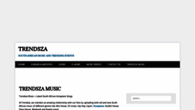 What Trendsza.com website looked like in 2021 (2 years ago)