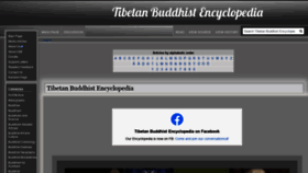 What Tibetanbuddhistencyclopedia.com website looked like in 2021 (2 years ago)