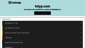 What Tntyp.com website looked like in 2021 (2 years ago)