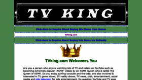 What Tvking.com website looked like in 2021 (2 years ago)