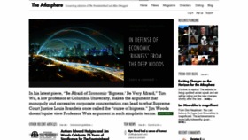 What Theatlasphere.com website looked like in 2021 (2 years ago)