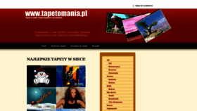 What Tapetomania.pl website looked like in 2021 (2 years ago)