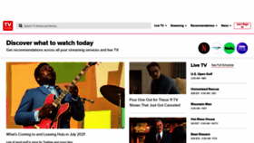 What Tvguide.com website looked like in 2021 (2 years ago)