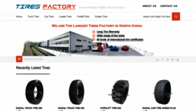 What Tiresfactory.com website looked like in 2021 (2 years ago)