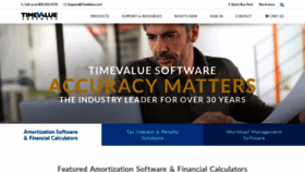 What Timevalue.com website looked like in 2021 (2 years ago)