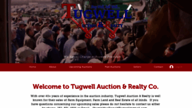What Tugwellauctionrealty.com website looked like in 2021 (2 years ago)