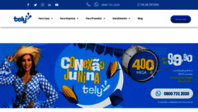 What Tely.com.br website looked like in 2021 (2 years ago)