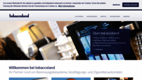 What Tobaccoland.de website looked like in 2021 (2 years ago)