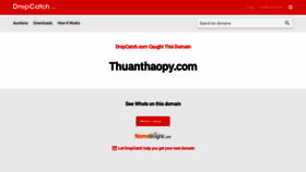 What Thuanthaopy.com website looked like in 2021 (2 years ago)