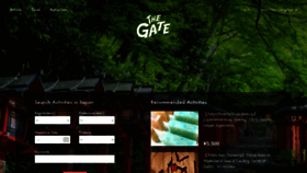 What Thegate12.com website looked like in 2021 (2 years ago)