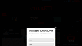 What Thecitylife.org website looked like in 2021 (2 years ago)