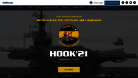 What Tailhook.net website looked like in 2021 (2 years ago)