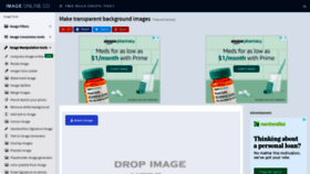 What Transparent.imageonline.co website looked like in 2021 (2 years ago)
