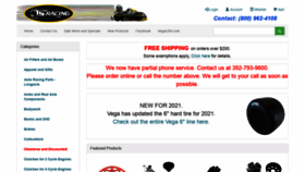 What Tsracing.com website looked like in 2021 (2 years ago)
