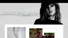 What Taylorswiftstyle.com website looked like in 2021 (2 years ago)