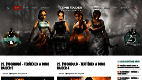 What Tombraider.hu website looked like in 2021 (2 years ago)