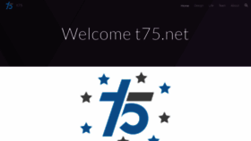 What T75.net website looked like in 2021 (2 years ago)