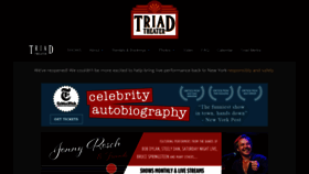 What Triadnyc.com website looked like in 2021 (2 years ago)