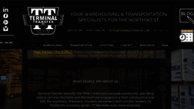 What Terminaltransfer.com website looked like in 2021 (2 years ago)
