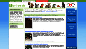 What Tier-inserate.ch website looked like in 2021 (2 years ago)