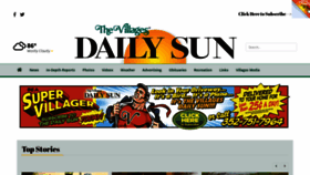 What Thevillagesdailysun.com website looked like in 2021 (2 years ago)