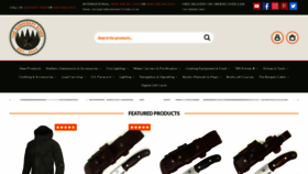 What Thebushcraftstore.co.uk website looked like in 2021 (2 years ago)