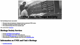What Tuhs.org website looked like in 2021 (2 years ago)