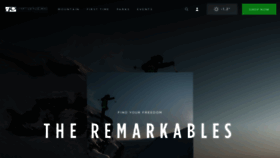 What Theremarkables.co.nz website looked like in 2021 (2 years ago)