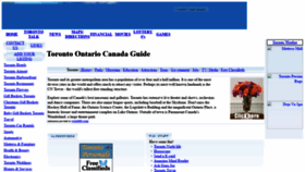 What Torontoplace.com website looked like in 2021 (2 years ago)