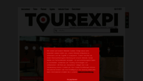 What Tourexpi.com website looked like in 2021 (2 years ago)